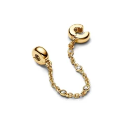 Pandora Chaîne de Confort Triple Pierre Incolore | Femme Charms