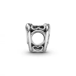 Pandora Charm argent Cœurs Entrelacés Scintillant Bijoux | Femme Charms