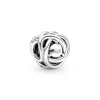 Pandora Charm Asymétrique et Perle - Argent 925/1000 | Femme Charms