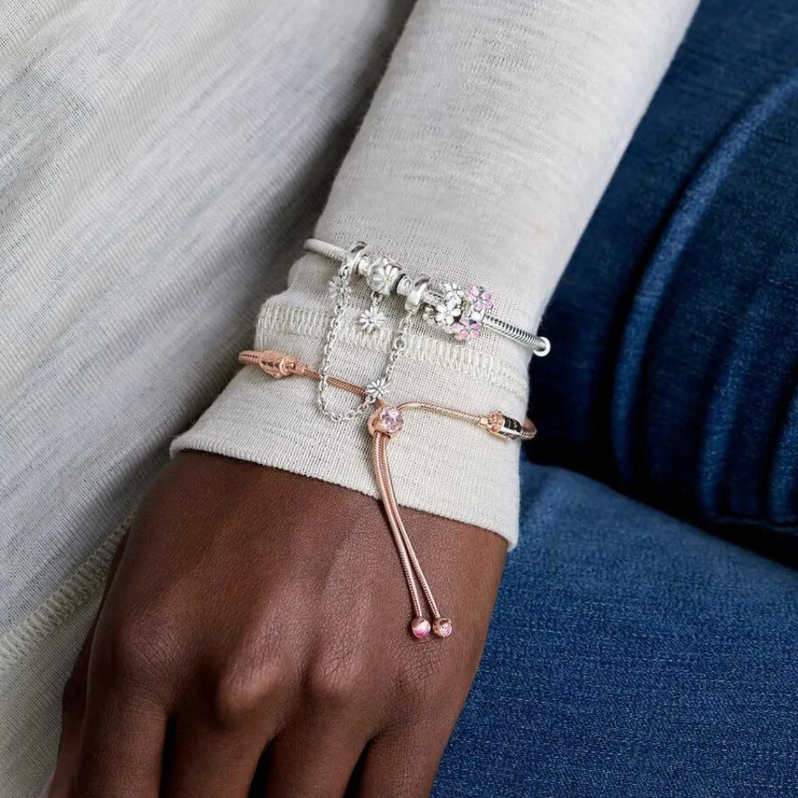 Pandora Charm Chaîne de Confort Moments Marguerite | Femme Charms