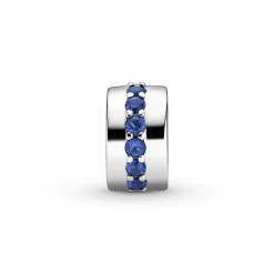 Pandora Charm Clip Éclat Bleu Colours | Femme Charms