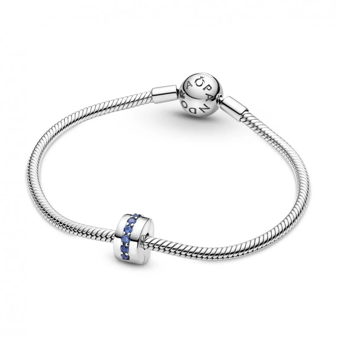 Pandora Charm Clip Éclat Bleu Colours | Femme Charms