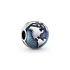 Pandora Charm Clip Globe Bleu Places | Femme Charms
