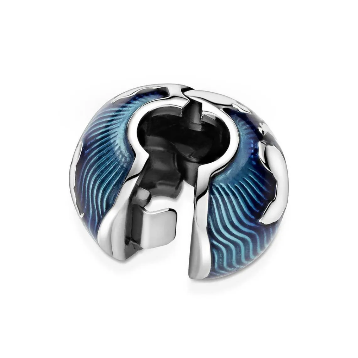 Pandora Charm Clip Globe Bleu Places | Femme Charms
