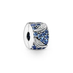 Pandora Charm Clip - Plume Recourbée et Pavé | Femme Charms