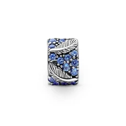 Pandora Charm Clip - Plume Recourbée et Pavé | Femme Charms