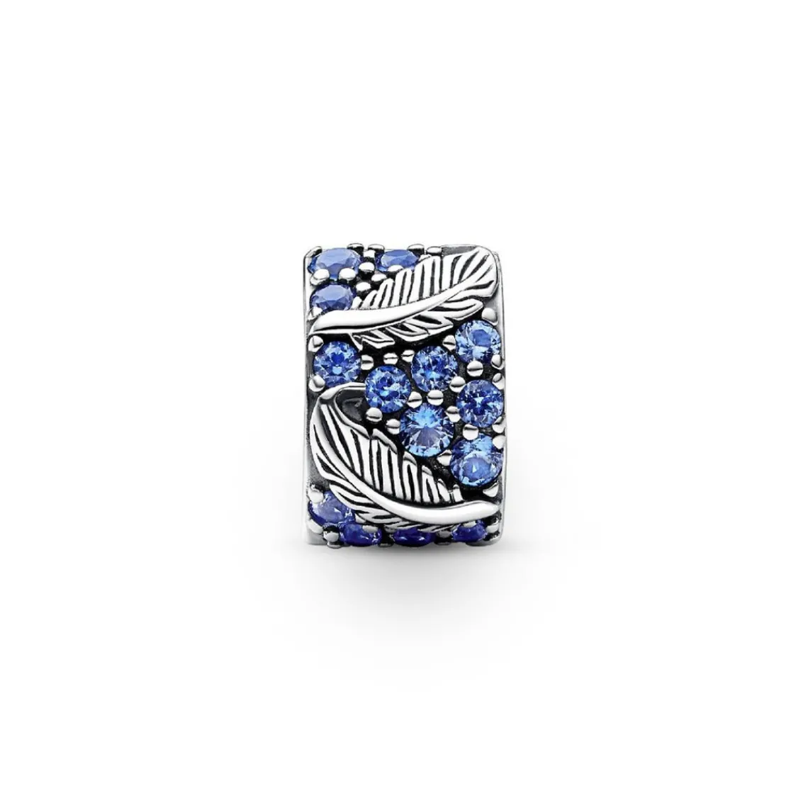 Pandora Charm Clip - Plume Recourbée et Pavé | Femme Charms