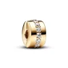 Pandora Charm Clip Rangée Scintillante Incolore | Femme Charms