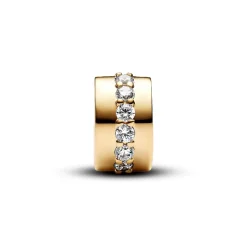 Pandora Charm Clip Rangée Scintillante Incolore | Femme Charms