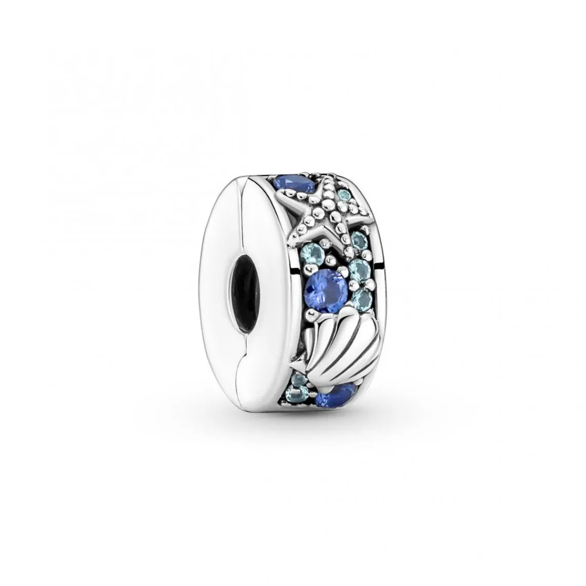 Pandora Charm Clip Étoile de Mer et Coquillage Tropicaux - | Femme Charms
