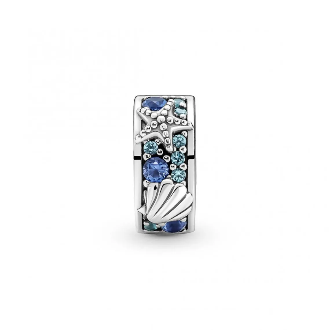 Pandora Charm Clip Étoile de Mer et Coquillage Tropicaux - | Femme Charms