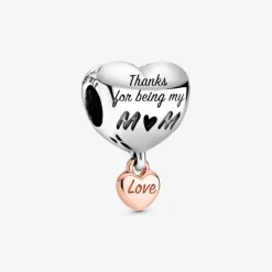 Pandora Charm Cœur de Maman Fête des mères | Femme Charms
