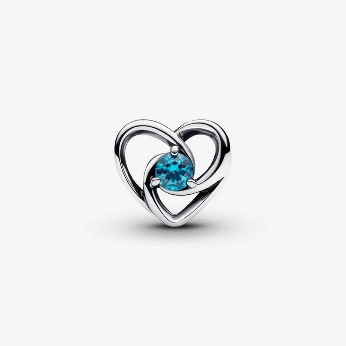 Pandora Charm Cœur Entrelacé et Pierres Bleu | Femme Charms