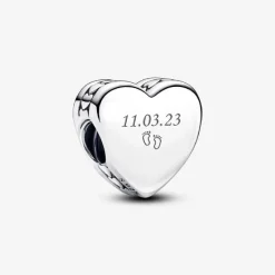 Pandora Charm Cœur Gravable | Femme Charms