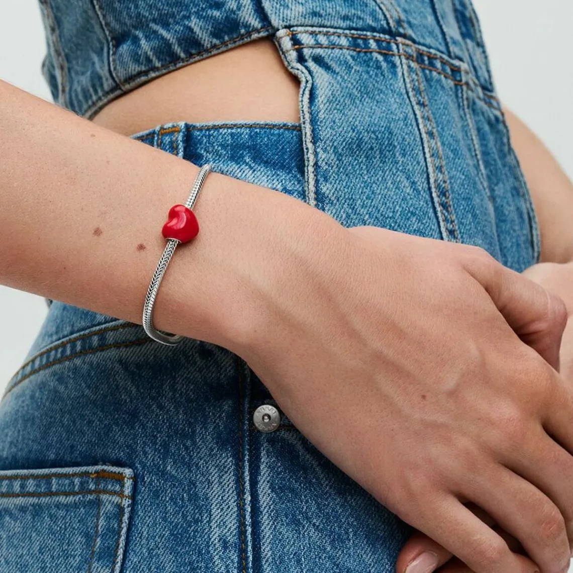 Pandora Charm Cœur Message Caché Versicolore | Femme Charms