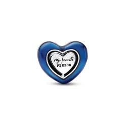Pandora Charm Cœur Rotatif Bleu | Femme Charms