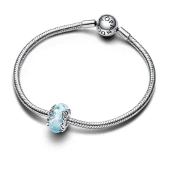 Pandora Charm Disney Cendrillon en Verre de Murano | Femme Charms