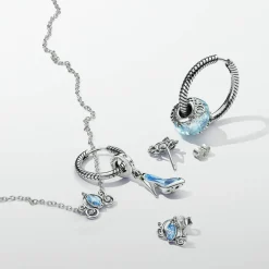 Pandora Charm Disney Cendrillon en Verre de Murano | Femme Charms