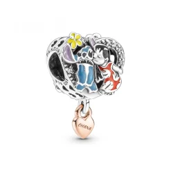 Pandora Charm Disney Ohana inspiré de Lilo & Stitch - | Femme Charms