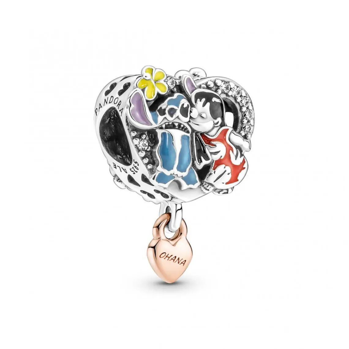 Pandora Charm Disney Ohana inspiré de Lilo & Stitch - | Femme Charms