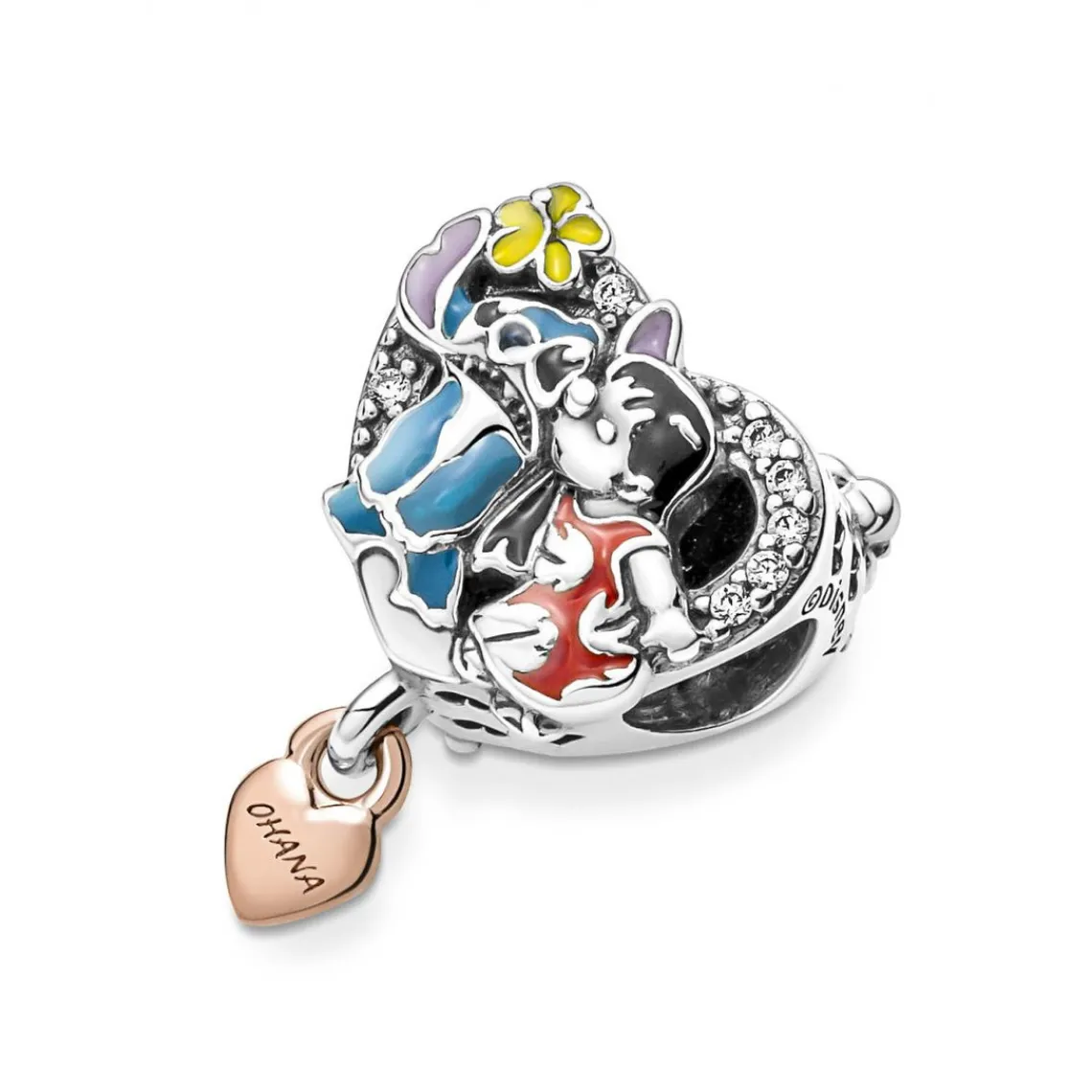 Pandora Charm Disney Ohana inspiré de Lilo & Stitch - | Femme Charms