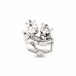 Pandora Charm Disney x Mickey et Minnie avion scintillant | Femme Charms