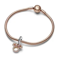 Pandora Charm Disney X - Pendant Double Silhouette de Minnie | Femme Charms