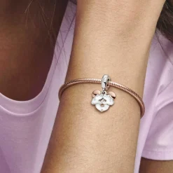 Pandora Charm double pendant Disney x Mickey | Femme Charms