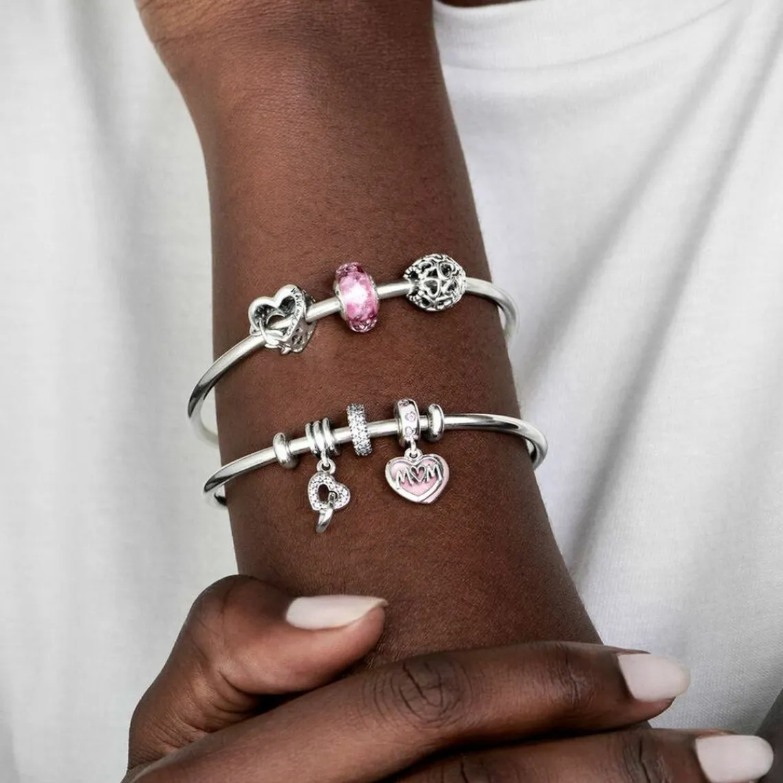 Pandora Charm Espaceur Moments Scintillant Transparent | Femme Charms