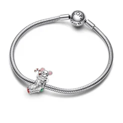Pandora Charm Femme Chaussette de Noël et Souris Moments | Femme Charms