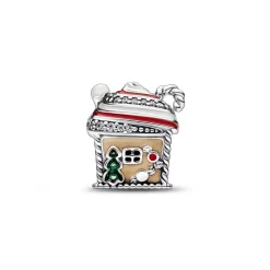 Pandora Charm Femme Maison en Pain d'Épices Moments | Femme Charms