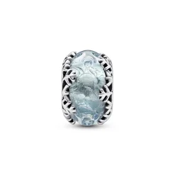 Pandora Charm Femme Murano Flocon de Neige Bleu Hivernal Moments | Femme Charms