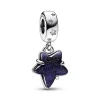 Pandora Charm Femme Pendant Murano Étoile Céleste et Galaxie Moments | Femme Charms