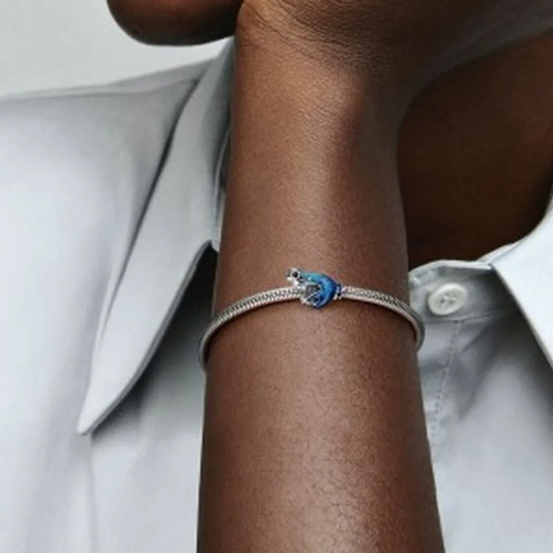 Pandora Charm Gecko Bleu Métallique | Femme Charms