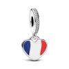 Pandora Charm Gravable Drapeau Français | Femme Charms