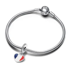 Pandora Charm Gravable Drapeau Français | Femme Charms