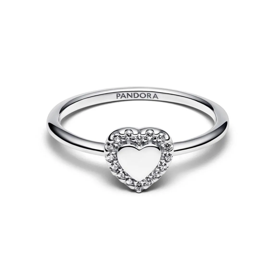 Pandora Charm Halo Cœur Gravable | Femme Bague