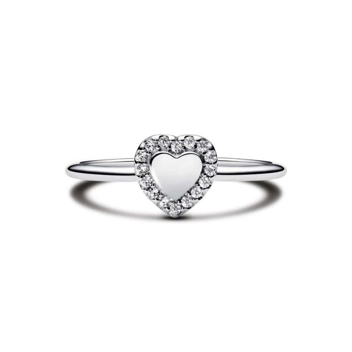 Pandora Charm Halo Cœur Gravable | Femme Bague