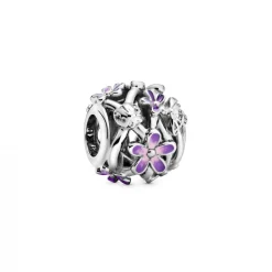 Pandora Charm Marguerite Violette Ajouré Garden | Femme Charms