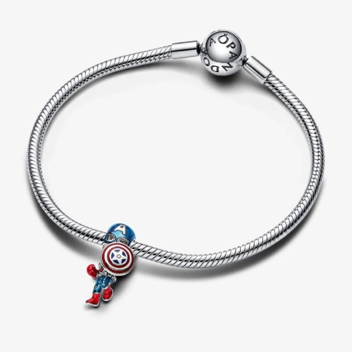 Pandora Charm Marvel Avengers Captain America | Femme Charms