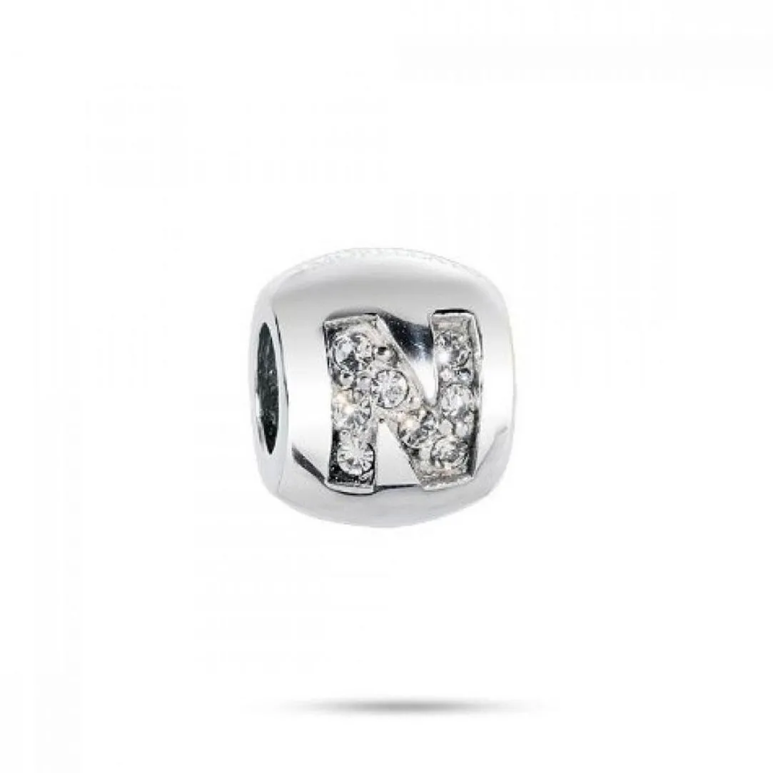 Morellato Bijoux Charm Morellato SCZL2 - Charm Lettre N | Femme Charms
