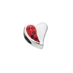 Morellato Bijoux Charm Morellato SCZS3 - Charm Cristaux Coeur | Femme Charms