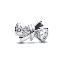 Pandora Charm Nœud Scintillant Argent | Femme Charms