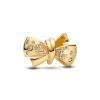 Pandora Charm Nœud Scintillant Doré | Femme Charms