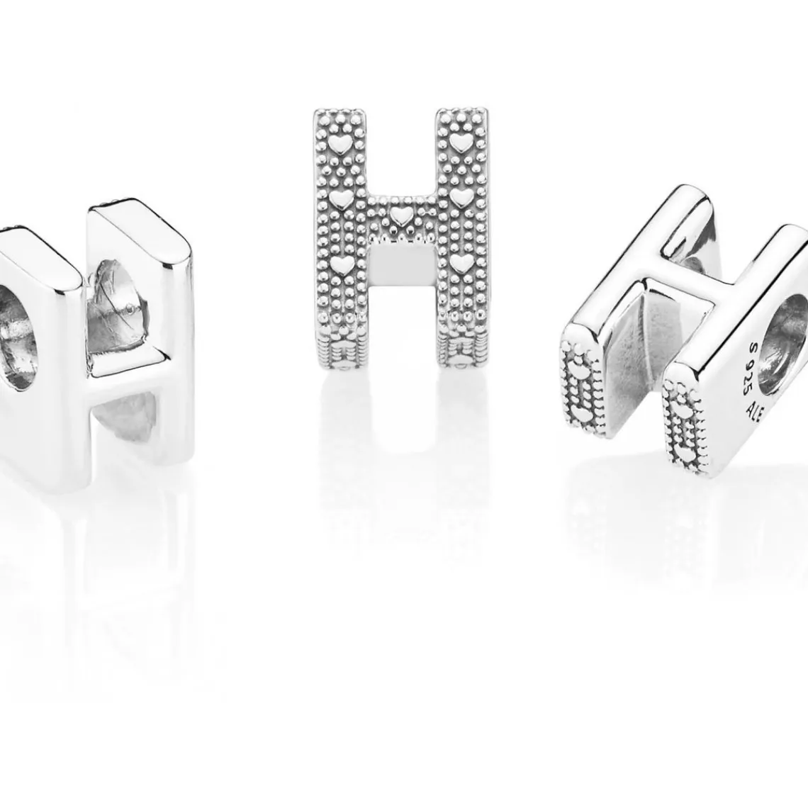 Pandora Charm 797462 - Charm Lettre H Femme | Femme Charms