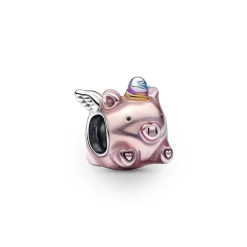 Pandora Charm - Cochon-Licorne Volant | Femme Charms