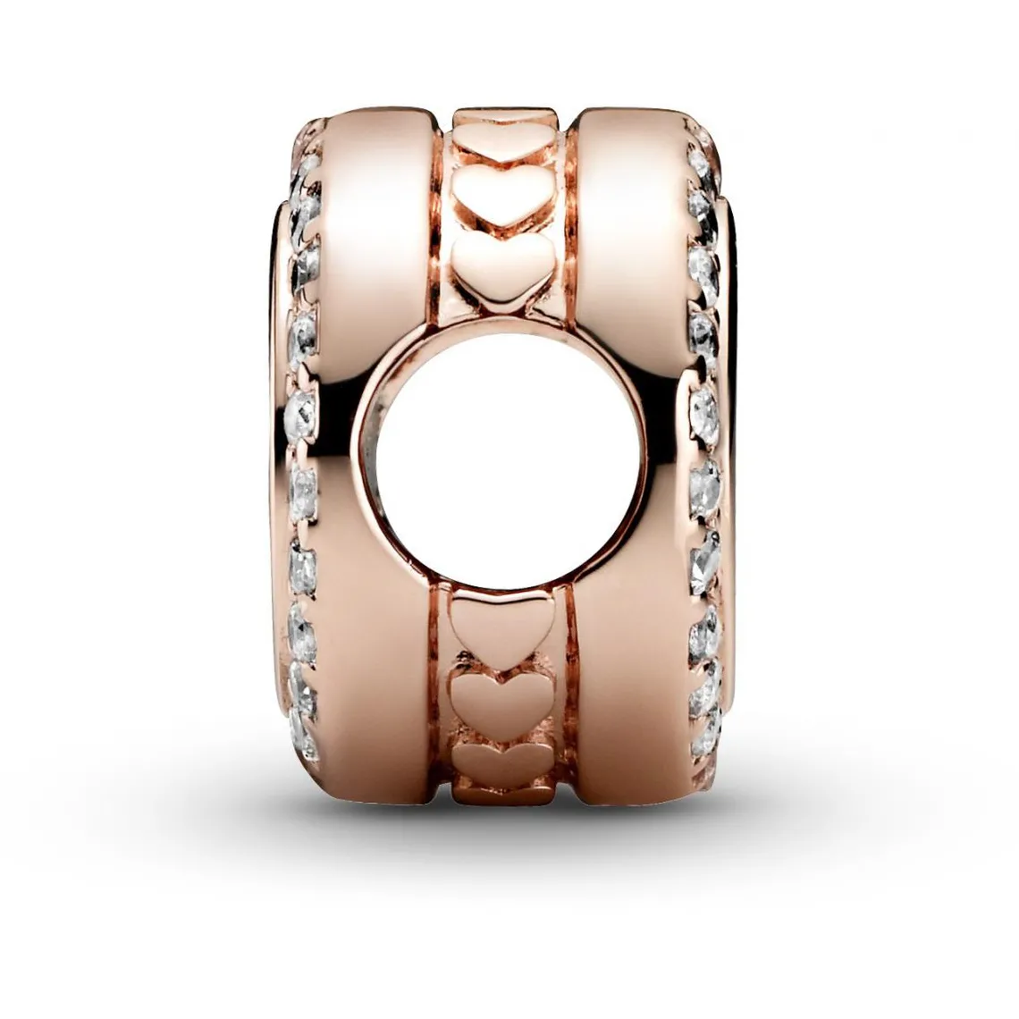 Pandora Charm 788747C01 - Rose à graver avec zircon cubique | Femme Charms