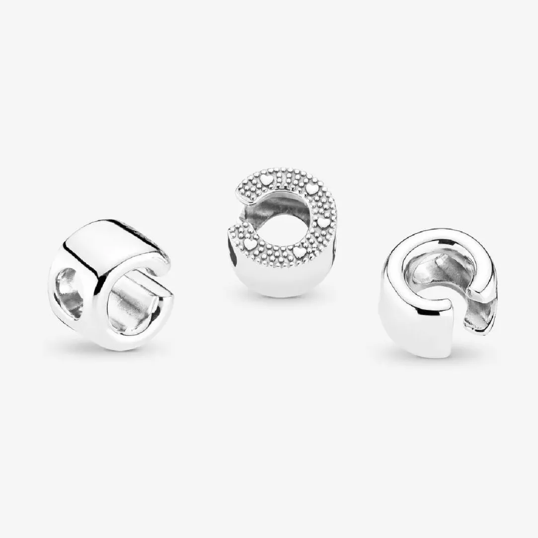 Pandora Charm Moments Alphabet Lettre C | Femme Charms
