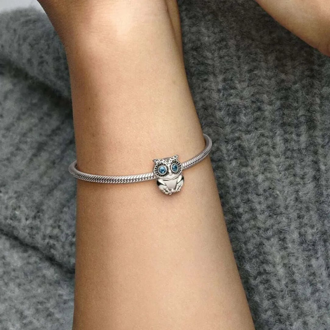 Pandora Charm Moments Chouette Scintillant | Femme Charms