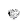 Pandora Charm Moments - Cœur Mum Marguerites | Femme Charms